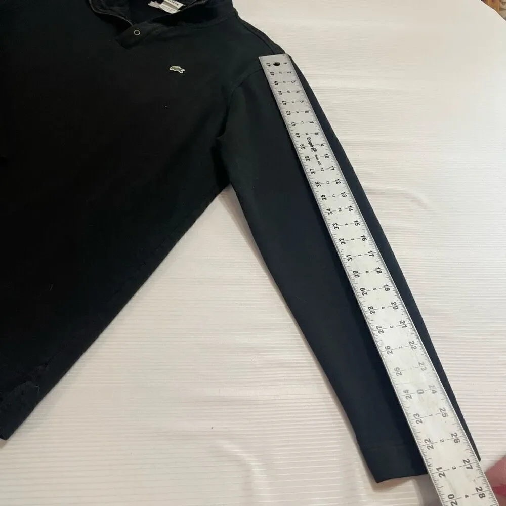 Lacoste Black Sweater Pullover Size 6 US XL